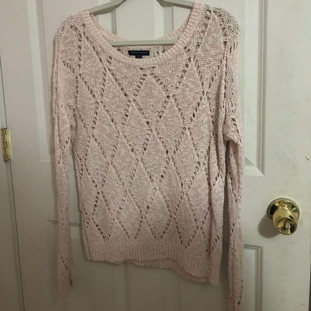 Pink sweater